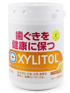 LOTTE Жвачка с ксилитом в банке Цитрусовая мята Xylitol AuraTect Gum Citrus Mint Slim Bottle, 125 г LOTTE Жвачка с ксилитом в банке Цитрусовая мята Xylitol AuraTect Gum Citrus Mint Slim Bottle, 125 г
